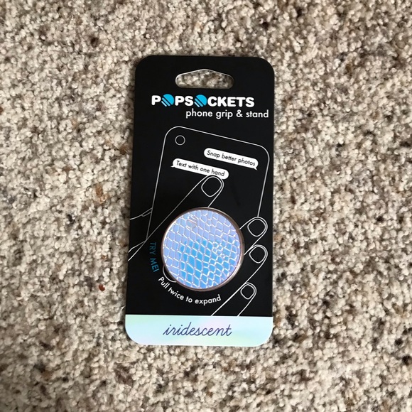 Iridescent Snakeskin PopSocket - Picture 1 of 4